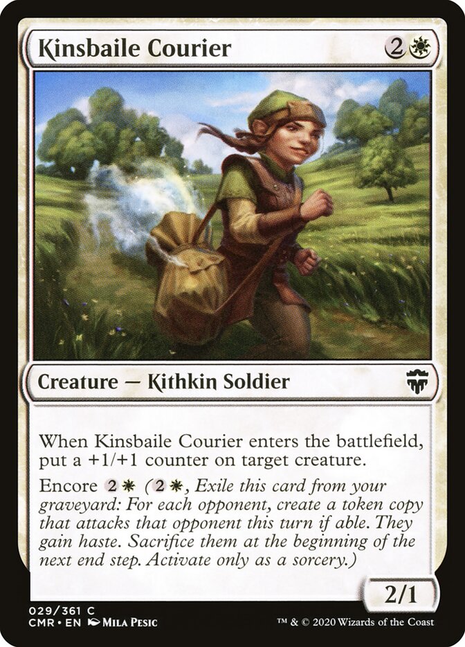 Mensageira de Kinsbaile / Kinsbaile Courier - Magic: The Gathering - MoxLand