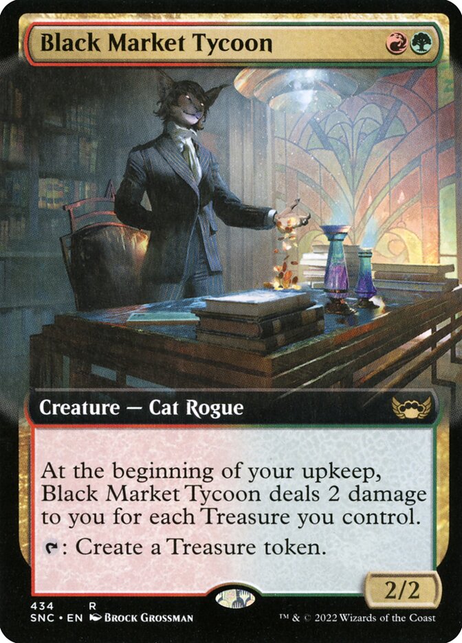 Magnata do Mercado Negro / Black Market Tycoon - Magic: The Gathering - MoxLand