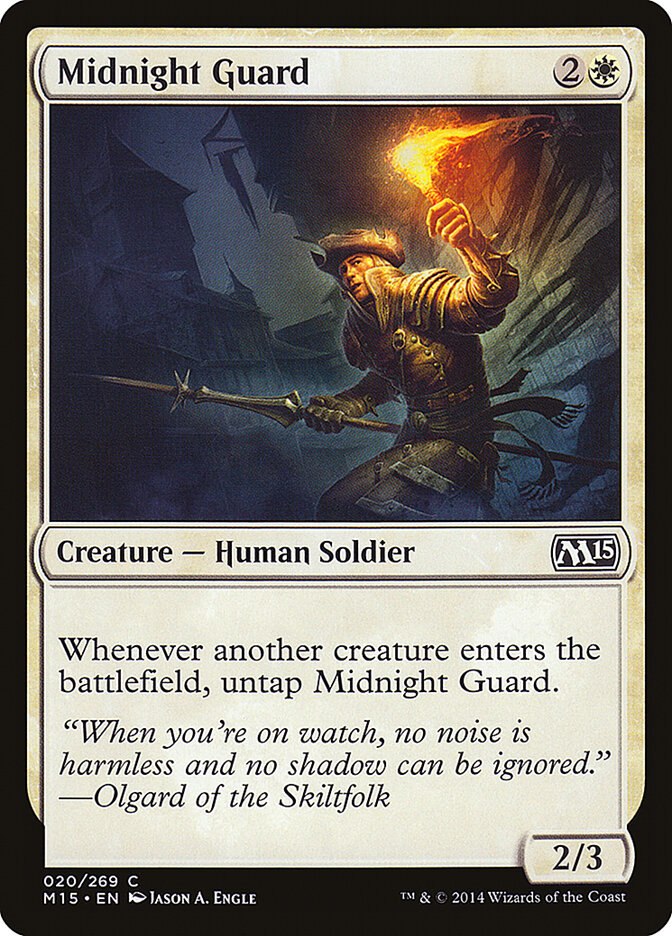 Guardião da Meia-noite / Midnight Guard - Magic: The Gathering - MoxLand