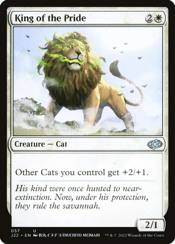 Rei do Bando / King of the Pride - Magic: The Gathering - MoxLand