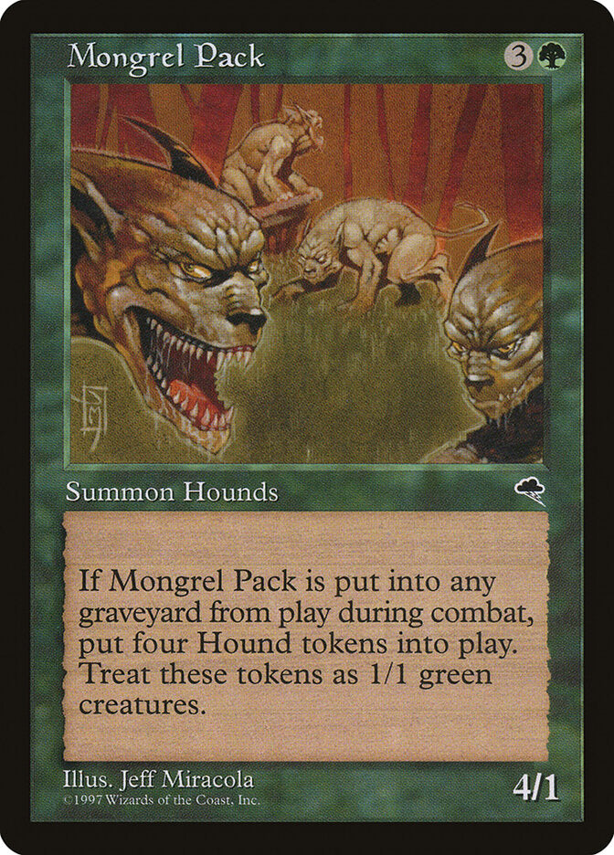 Matilha de Mestiços / Mongrel Pack - Magic: The Gathering - MoxLand