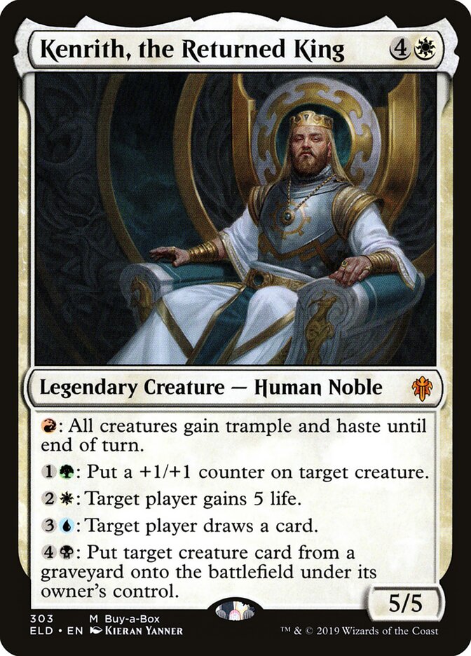Kenrith, o Rei Regresso / Kenrith, the Returned King - Magic: The Gathering - MoxLand