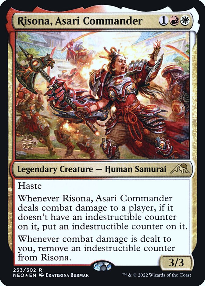 Risona, Comandante Asari / Risona, Asari Commander - Magic: The Gathering - MoxLand