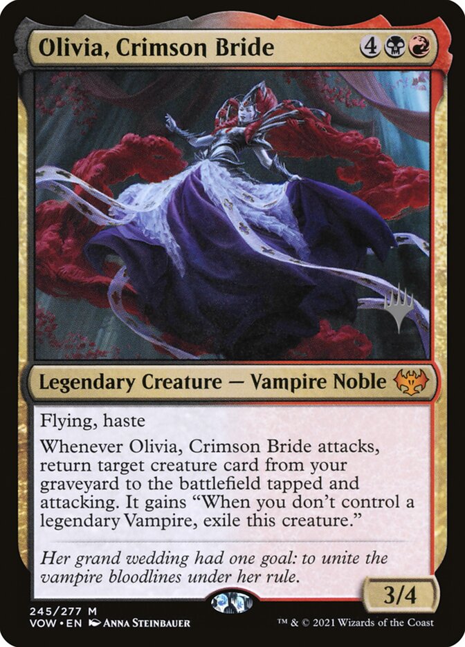 Olivia, Noiva Carmesim / Olivia, Crimson Bride - Magic: The Gathering - MoxLand