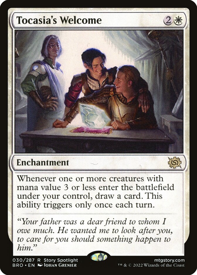 Boas-vindas de Tocasia / Tocasia's Welcome - Magic: The Gathering - MoxLand