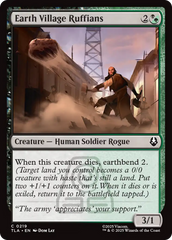 Rufiões da Vila da Terra / Earth Village Ruffians - Magic: The Gathering - MoxLand