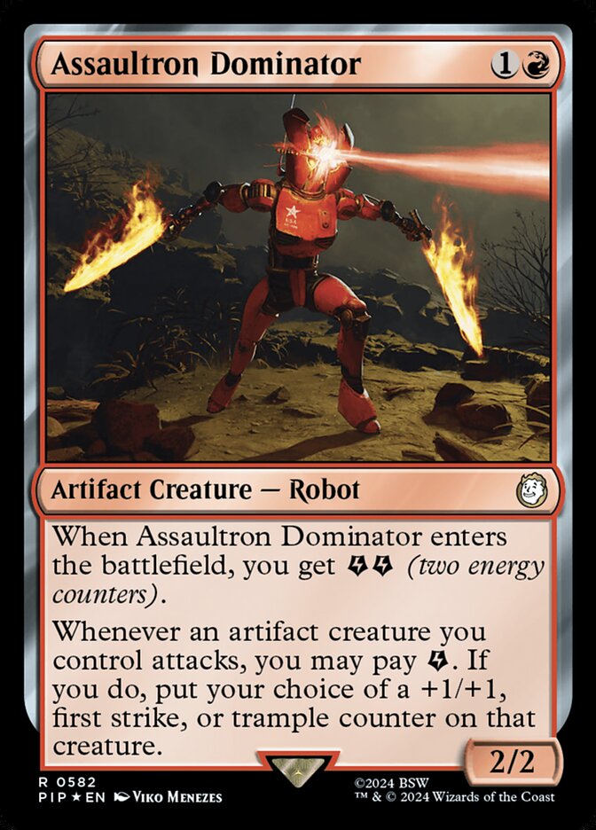 Assaultron Dominator - Magic: The Gathering - MoxLand