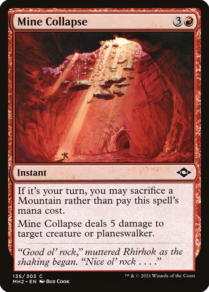 Colapso da Mina / Mine Collapse - Magic: The Gathering - MoxLand