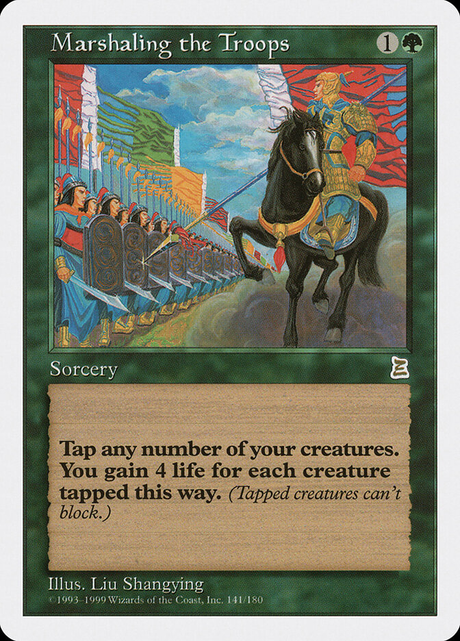 Marshaling the Troops - Magic: The Gathering - MoxLand