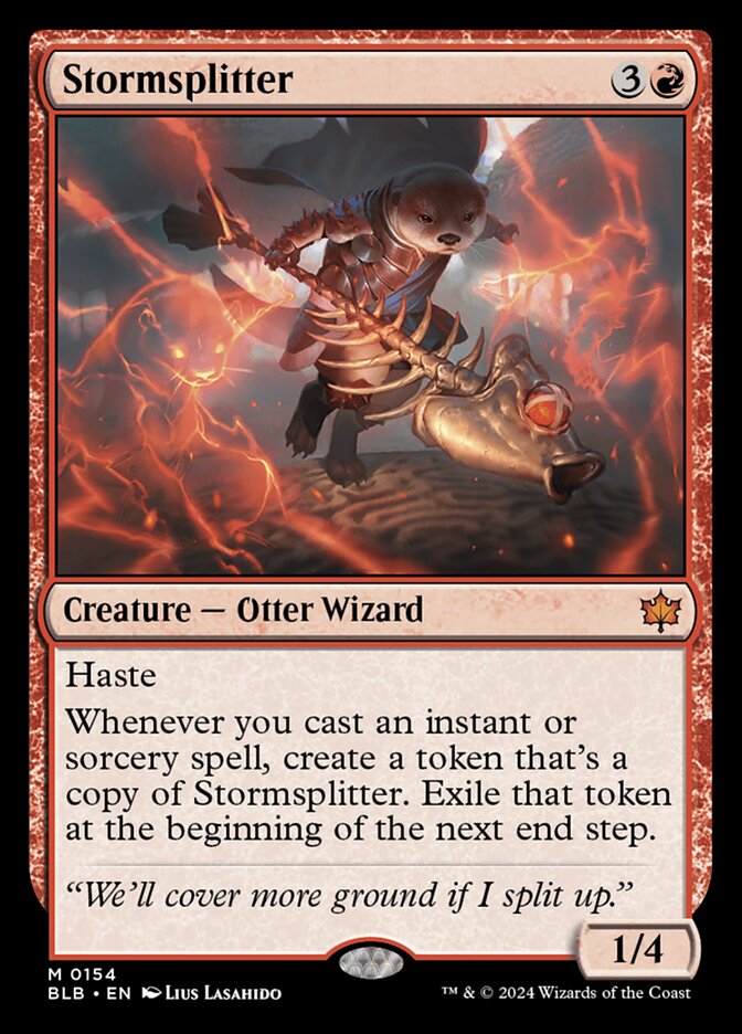 Divisora de Tempestade / Stormsplitter - Magic: The Gathering - MoxLand