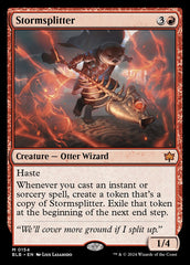 Divisora de Tempestade / Stormsplitter - Magic: The Gathering - MoxLand