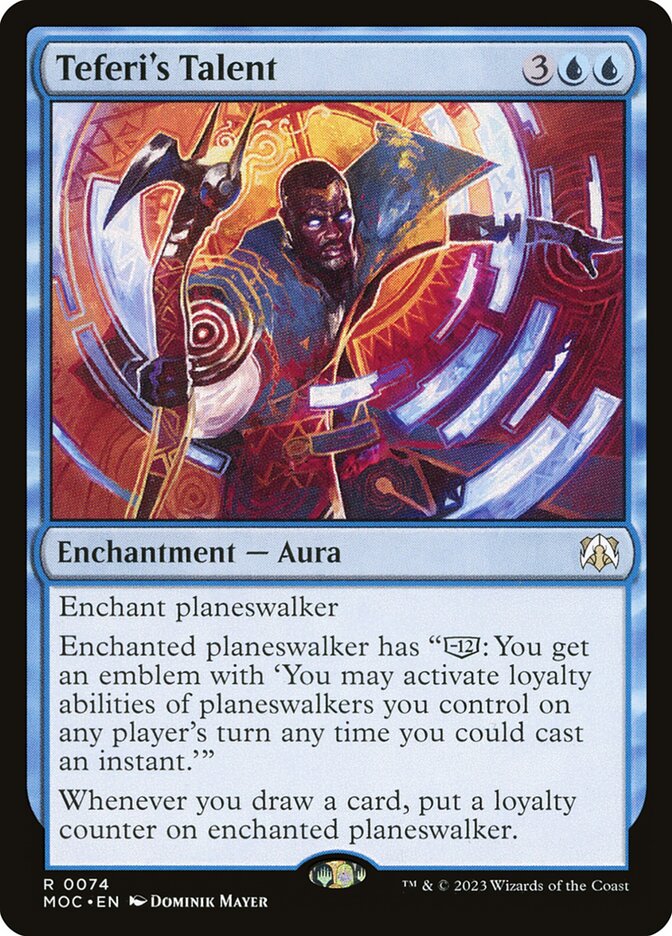 Talento de Teferi / Teferi's Talent - Magic: The Gathering - MoxLand
