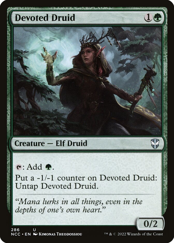 Druida Devotado / Devoted Druid - Magic: The Gathering - MoxLand
