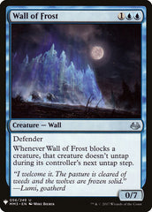 Barreira Congelada / Wall of Frost - Magic: The Gathering - MoxLand