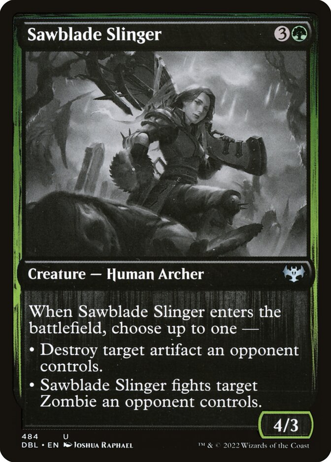 Atiradora de Serras / Sawblade Slinger - Magic: The Gathering - MoxLand