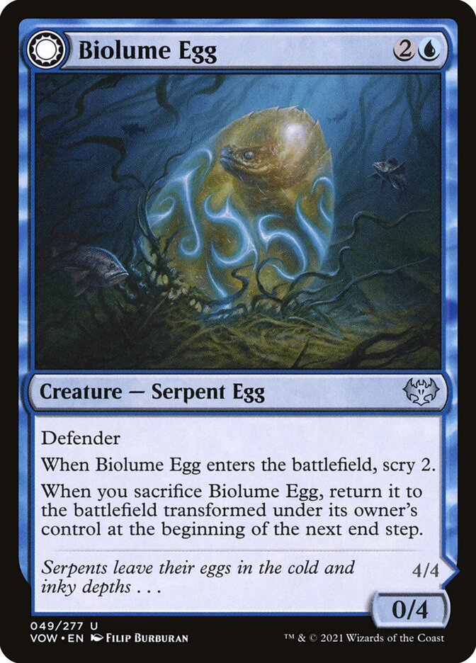 Ovo Biolume / Biolume Egg - Magic: The Gathering - MoxLand
