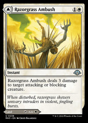 Emboscada de Grama Cortante / Razorgrass Ambush - Magic: The Gathering - MoxLand