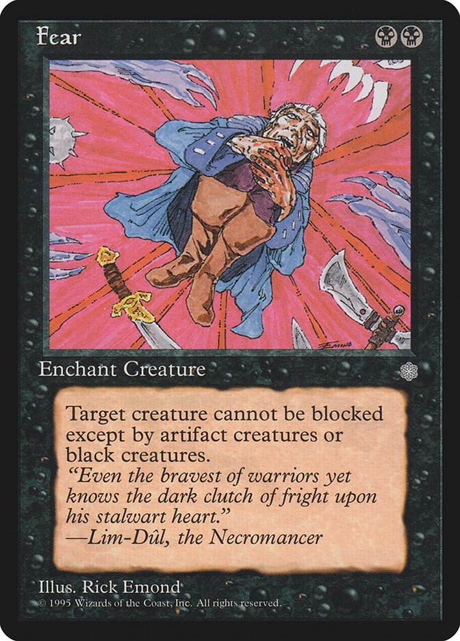 Amedrontar / Fear - Magic: The Gathering - MoxLand