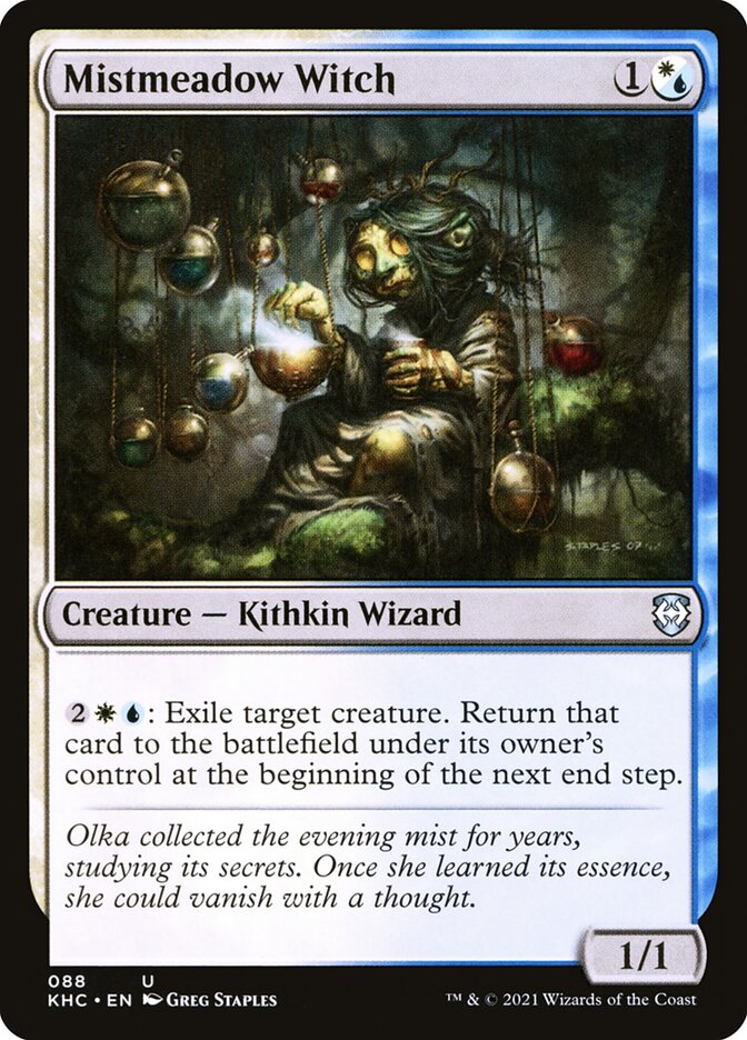 Bruxa da Nevoplanície / Mistmeadow Witch - Magic: The Gathering - MoxLand