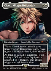 Cloud, Midgar Mercenary - Magic: The Gathering - MoxLand