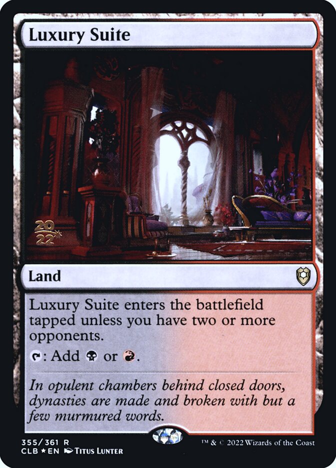 Suíte Luxuosa / Luxury Suite - Magic: The Gathering - MoxLand