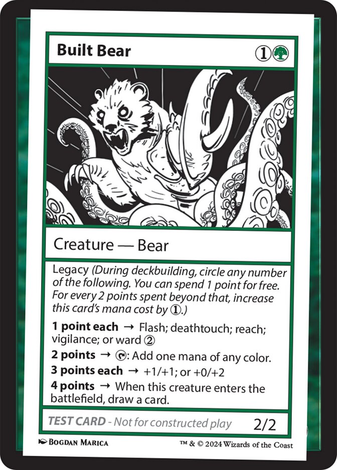 Built Bear - Magic: The Gathering - MoxLand