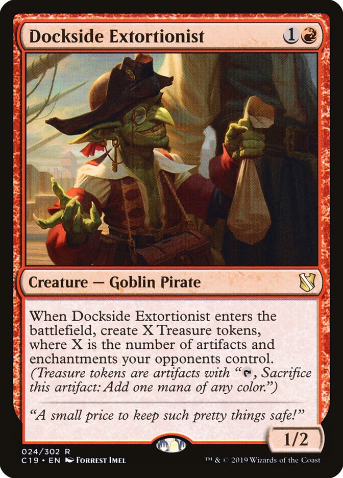 Extorsionista das Docas / Dockside Extortionist - Magic: The Gathering - MoxLand