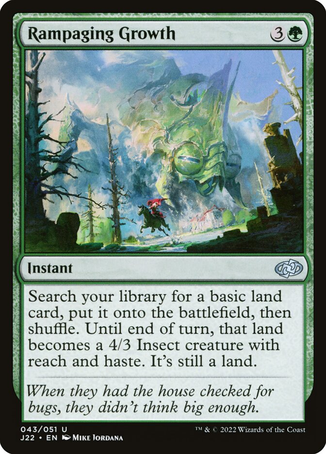 Rampaging Growth - Magic: The Gathering - MoxLand