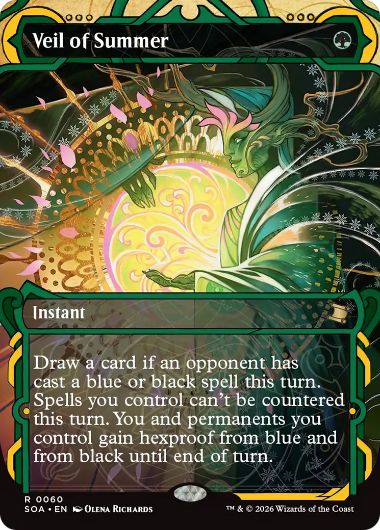 Véu do Verão / Veil of Summer - Magic: The Gathering - MoxLand