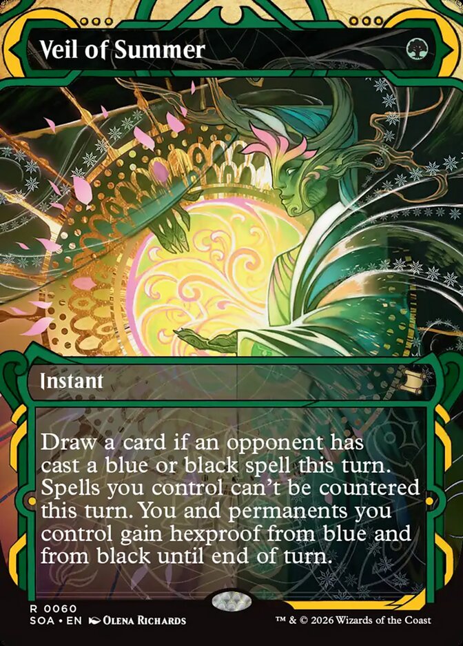 Véu do Verão / Veil of Summer - Magic: The Gathering - MoxLand