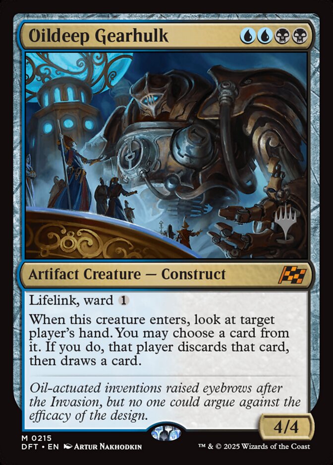 Oildeep Gearhulk - Magic: The Gathering - MoxLand