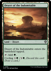 Deserto do Indômito / Desert of the Indomitable - Magic: The Gathering - MoxLand