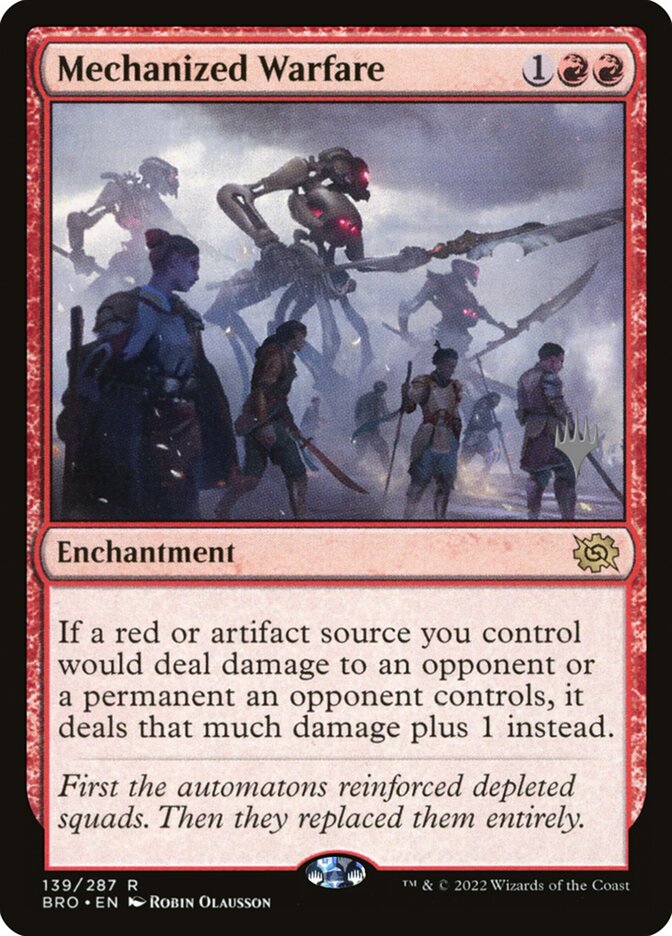 Guerra Mecanizada / Mechanized Warfare - Magic: The Gathering - MoxLand
