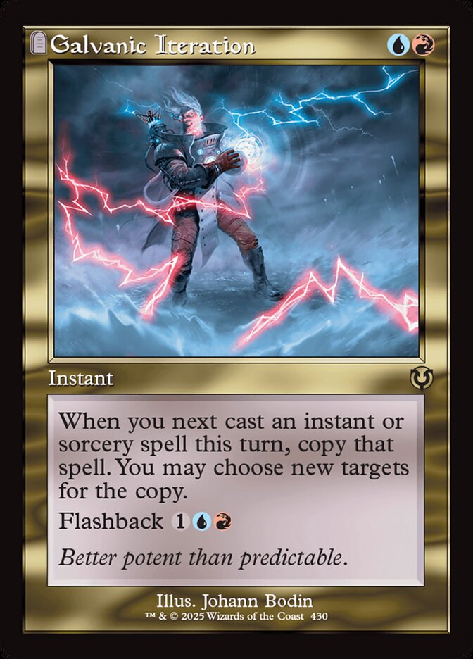 Iteração Galvânica / Galvanic Iteration - Magic: The Gathering - MoxLand