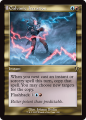 Iteração Galvânica / Galvanic Iteration - Magic: The Gathering - MoxLand