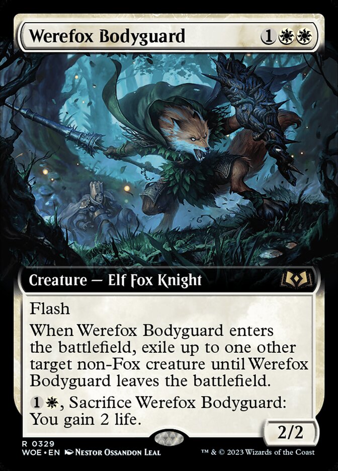 Guarda-costas Mulher-raposa / Werefox Bodyguard - Magic: The Gathering - MoxLand