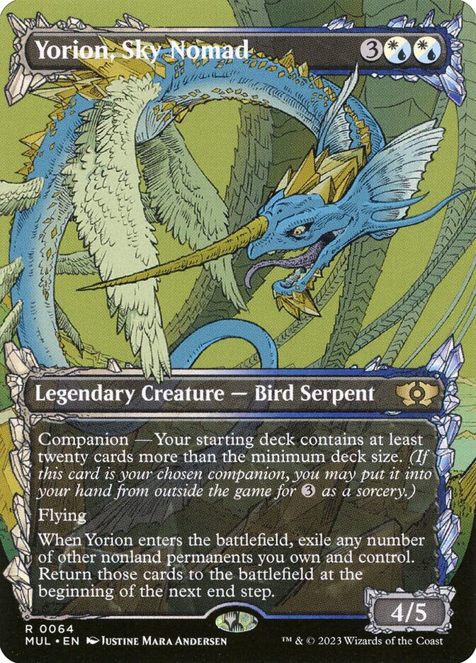 Yorion, Nômade Celeste / Yorion, Sky Nomad - Magic: The Gathering - MoxLand