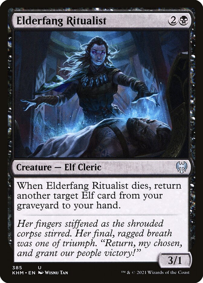 Ritualista da Presa Ancestral / Elderfang Ritualist - Magic: The Gathering - MoxLand