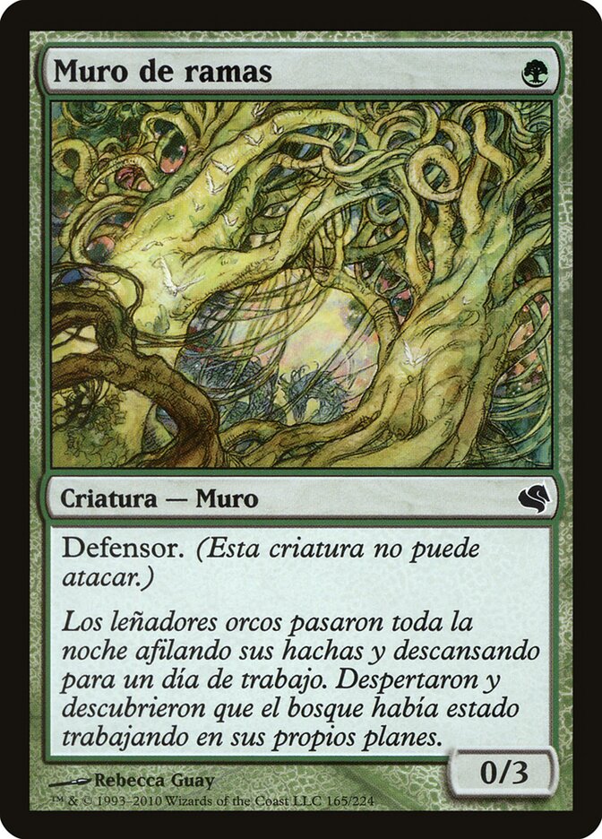 Barreira de Madeira / Wall of Wood - Magic: The Gathering - MoxLand