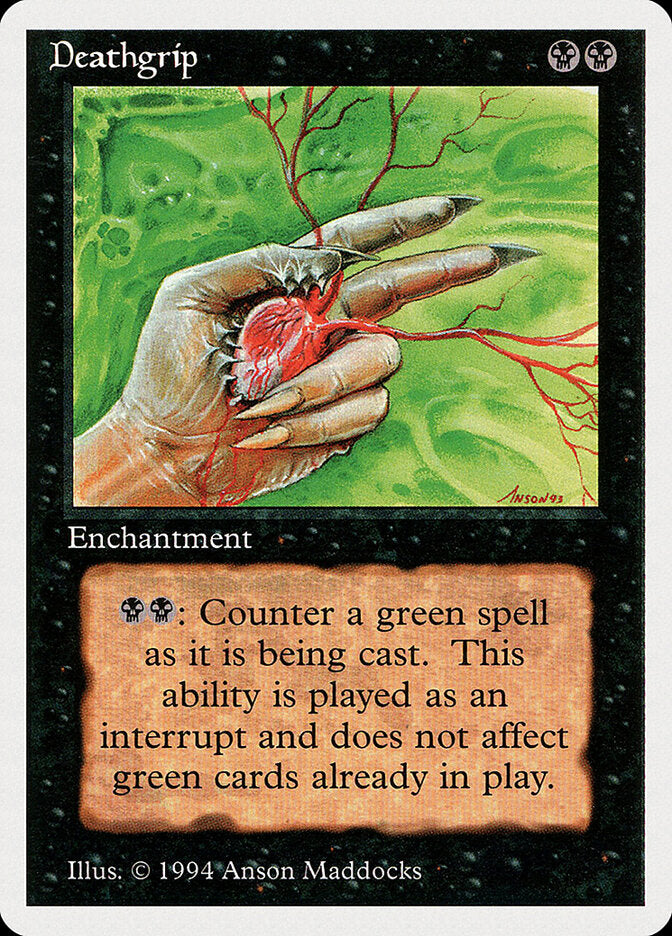 Garras de Morte / Deathgrip - Magic: The Gathering - MoxLand