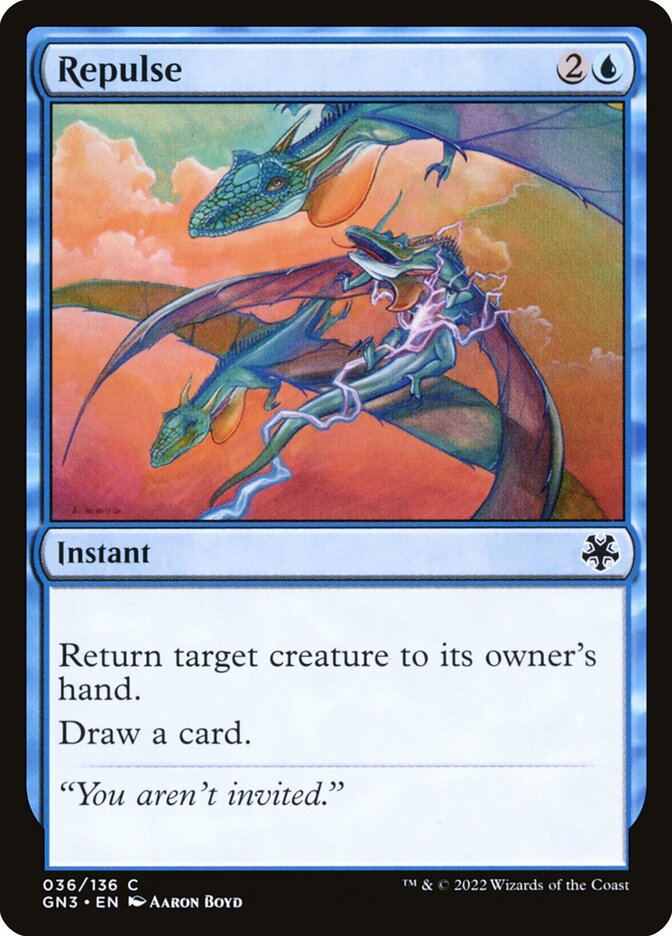 Repulsa / Repulse - Magic: The Gathering - MoxLand