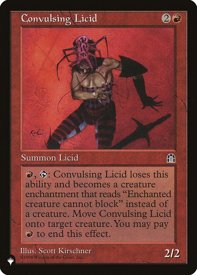 Lícide Convulsivo / Convulsing Licid - Magic: The Gathering - MoxLand