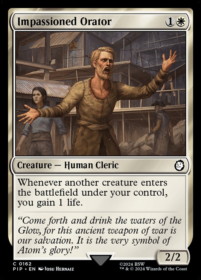 Orador Exaltado / Impassioned Orator - Magic: The Gathering - MoxLand
