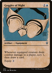 Olhos Noturnos / Goggles of Night - Magic: The Gathering - MoxLand