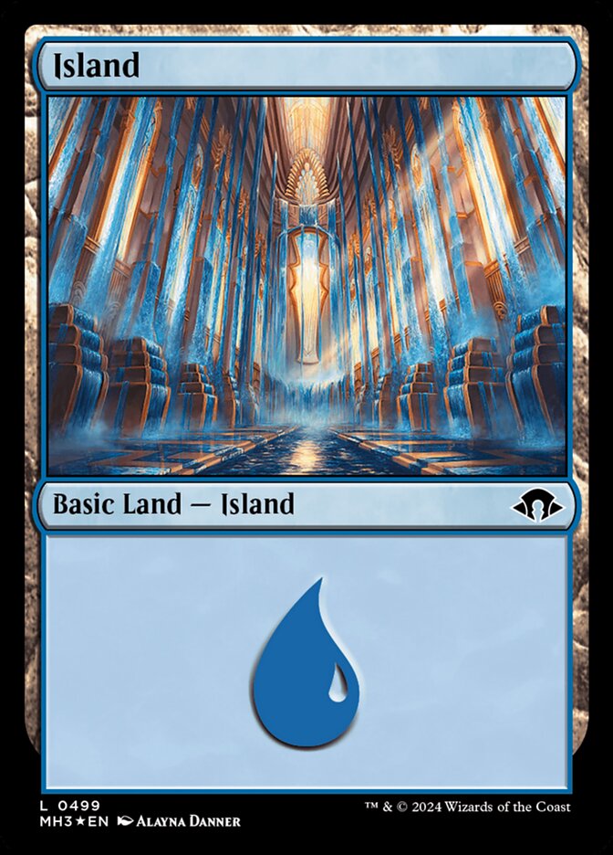 Ilha / Island - Magic: The Gathering - MoxLand