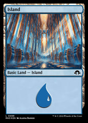 Ilha / Island - Magic: The Gathering - MoxLand