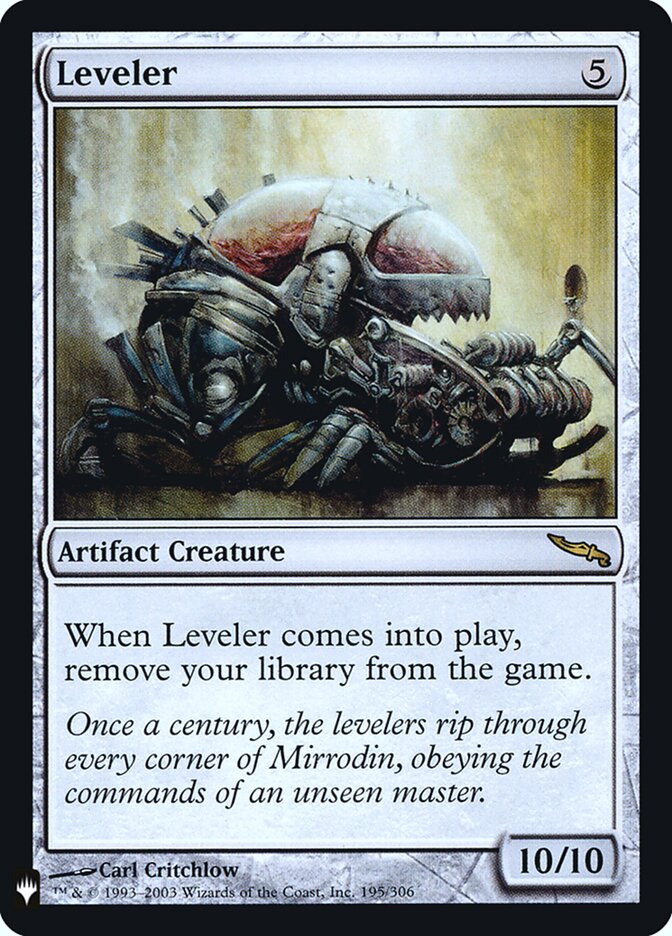Nivelador / Leveler - Magic: The Gathering - MoxLand