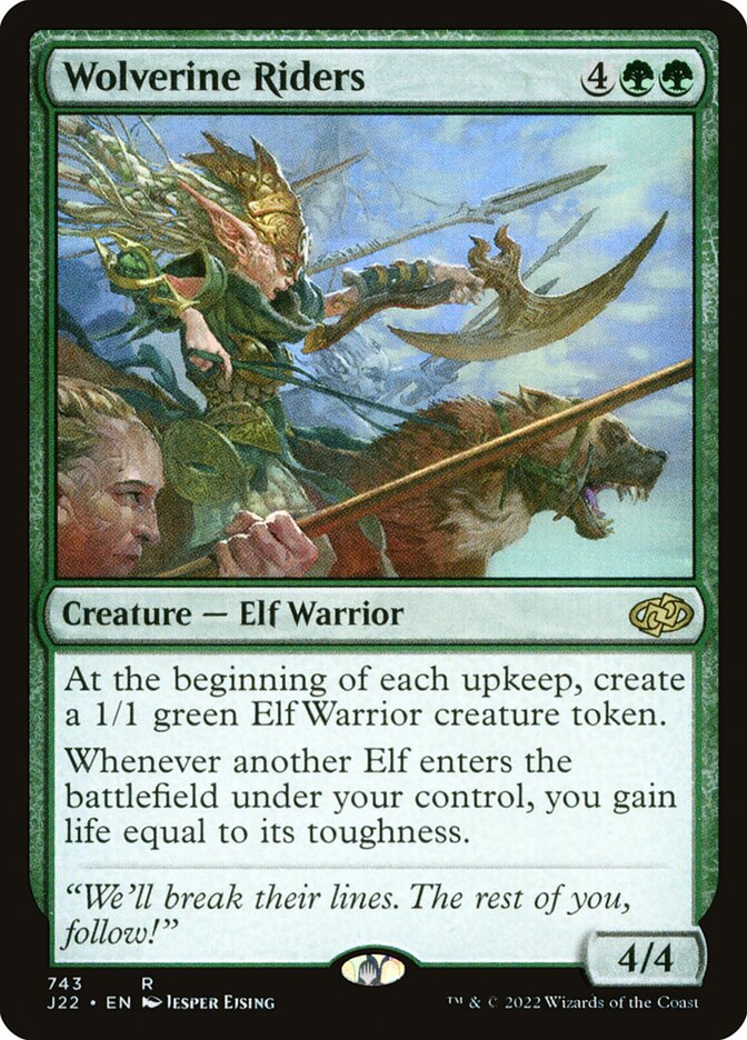 Ginetes de Carcajus / Wolverine Riders - Magic: The Gathering - MoxLand