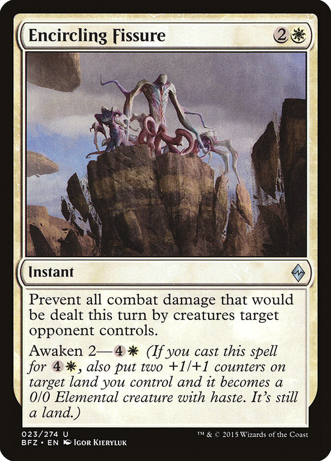 Fissura Circundante / Encircling Fissure - Magic: The Gathering - MoxLand