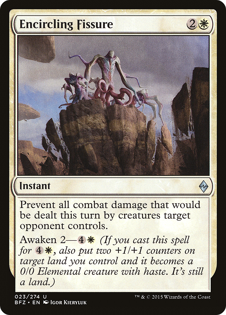 Fissura Circundante / Encircling Fissure - Magic: The Gathering - MoxLand